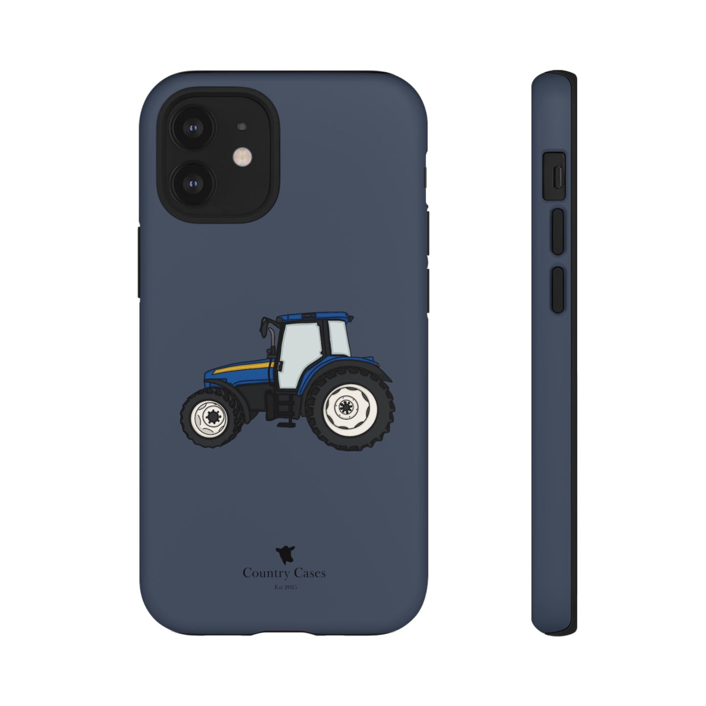 Blue tractor case