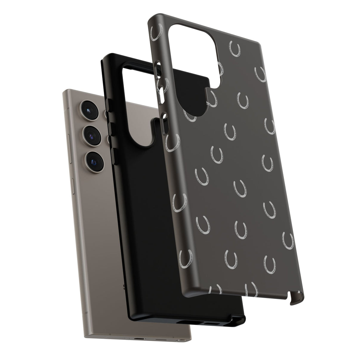 Android Wood Horse Shoe Cases