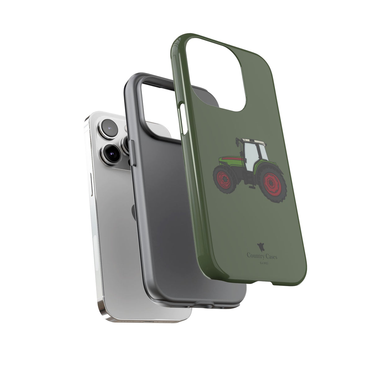 Green Tractor Case