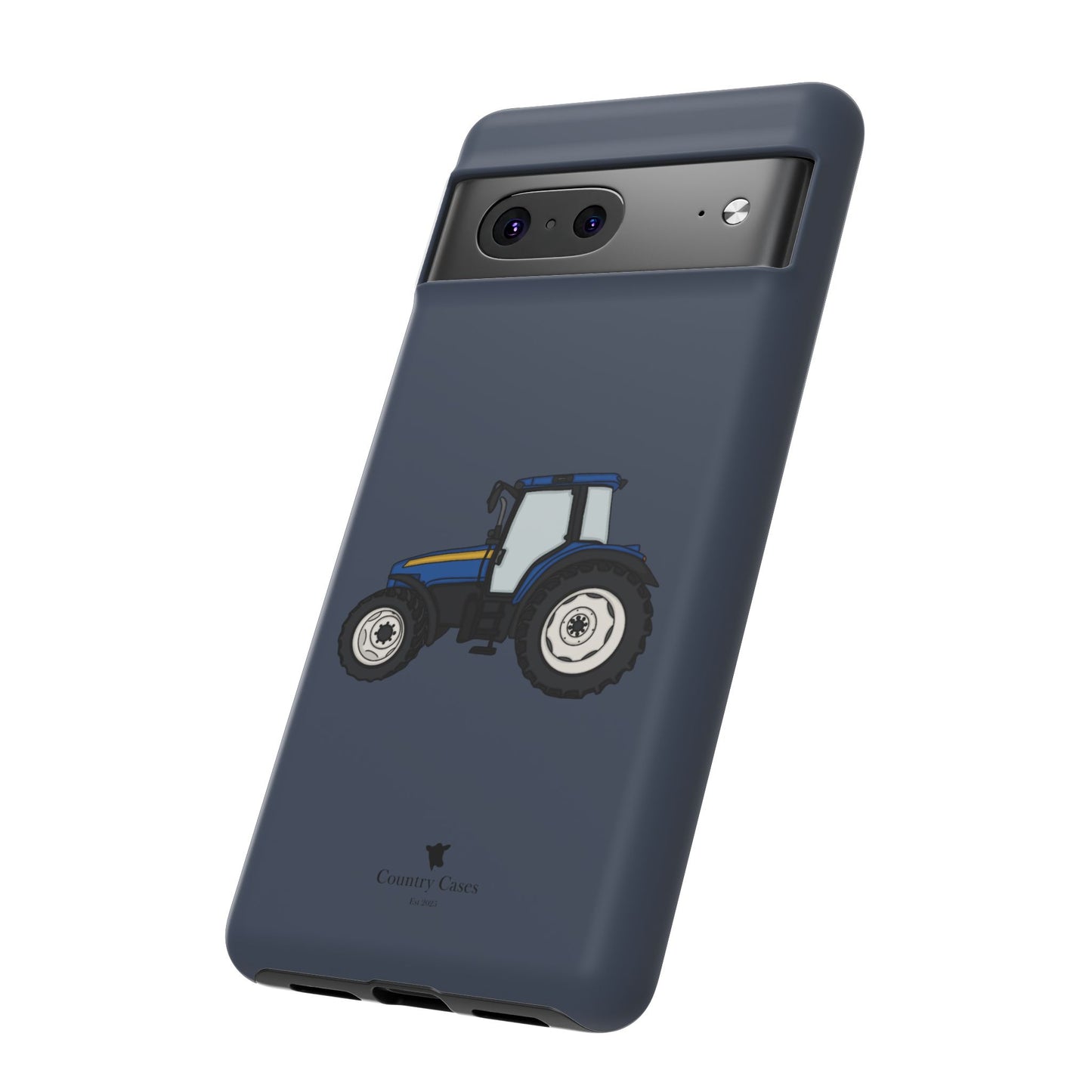 Android blue tractor case