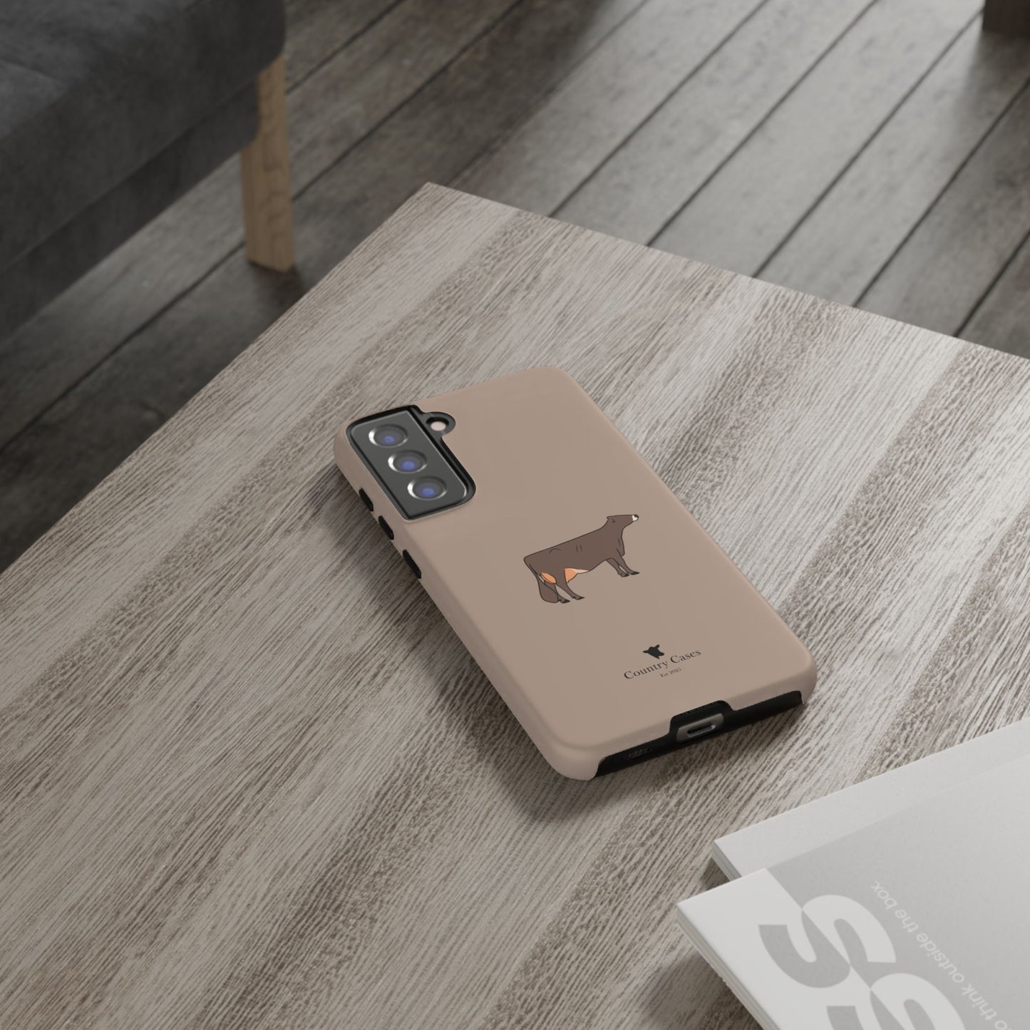 Android brown Swiss case