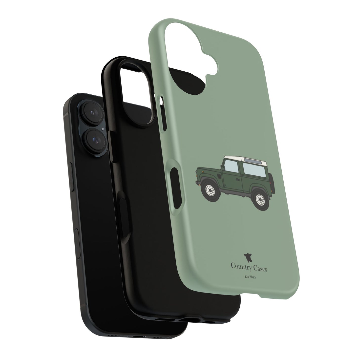 Green landy phone case