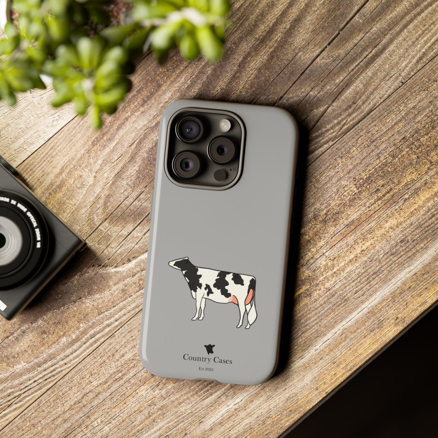 Black and white Holstein case