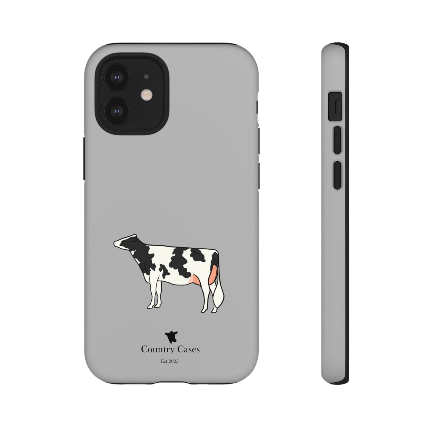 Black and white Holstein case