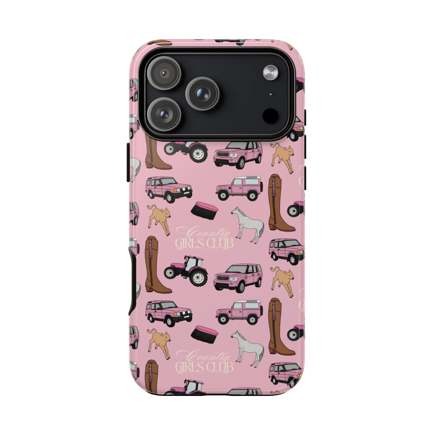Pink Country Girls Club Case