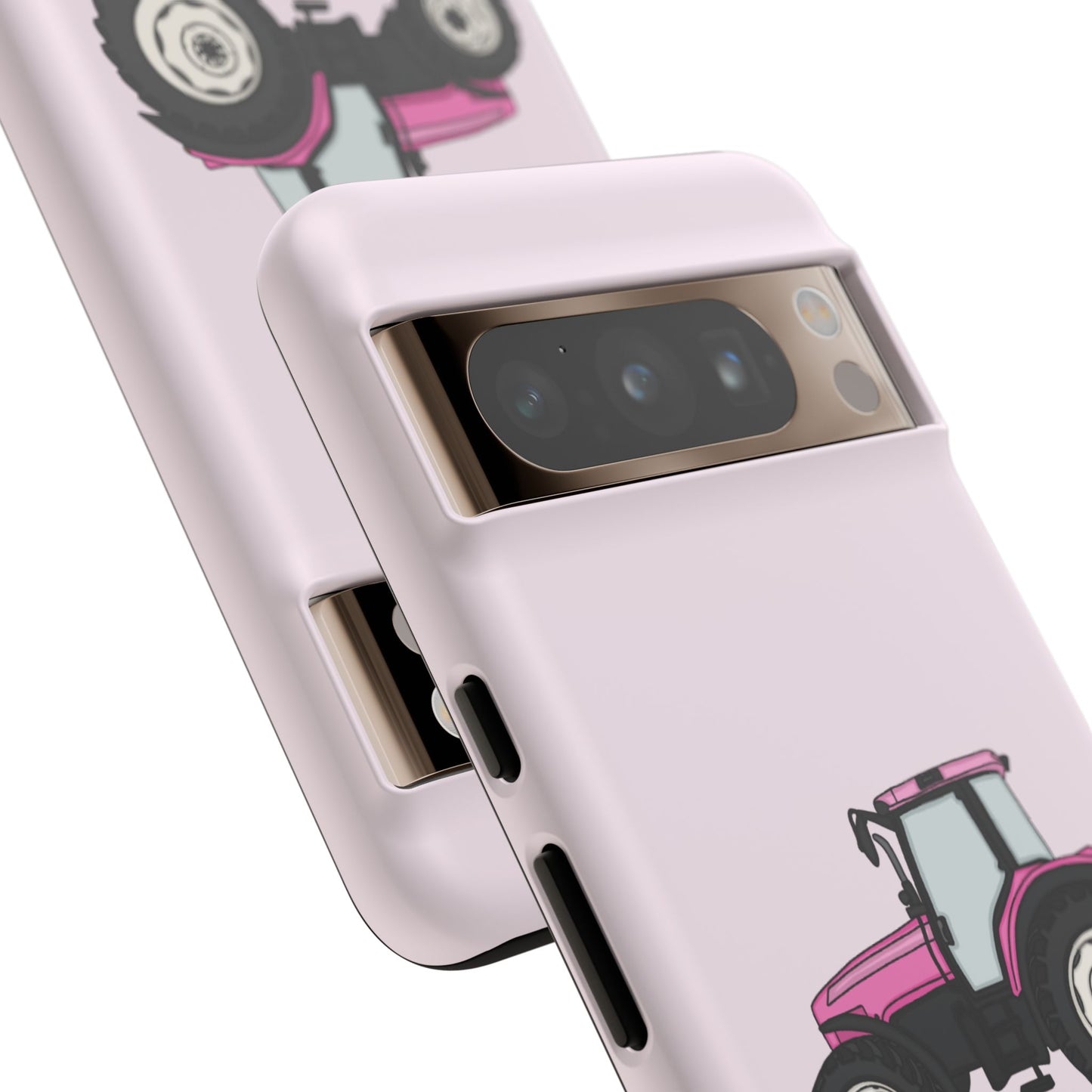 Android pink tractor case