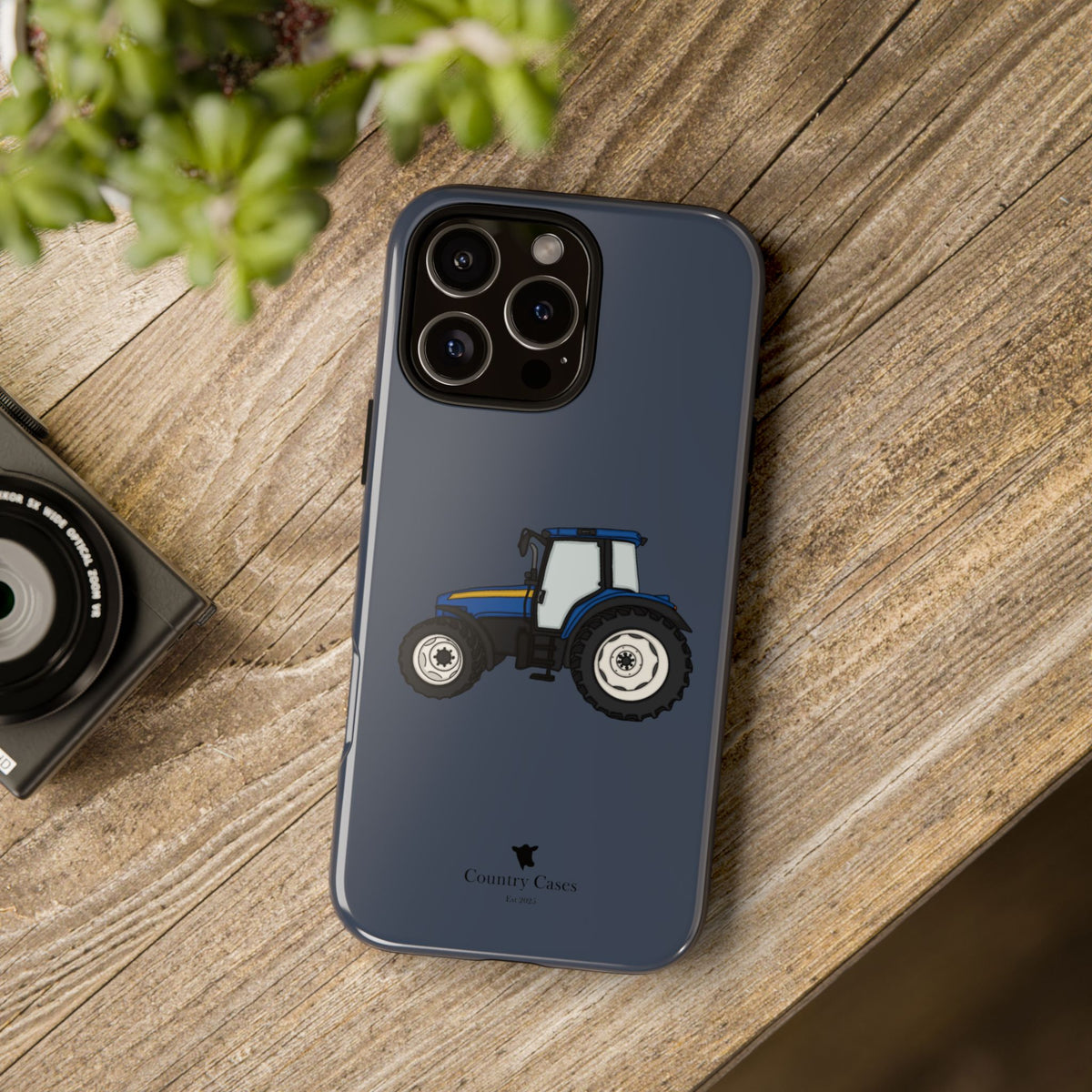 Blue Tractor Case