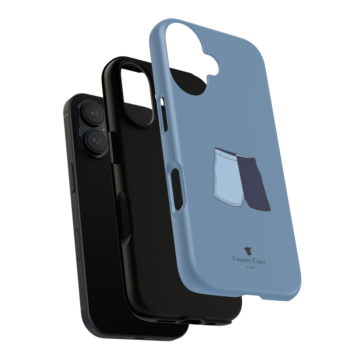 Blue Shorts Case