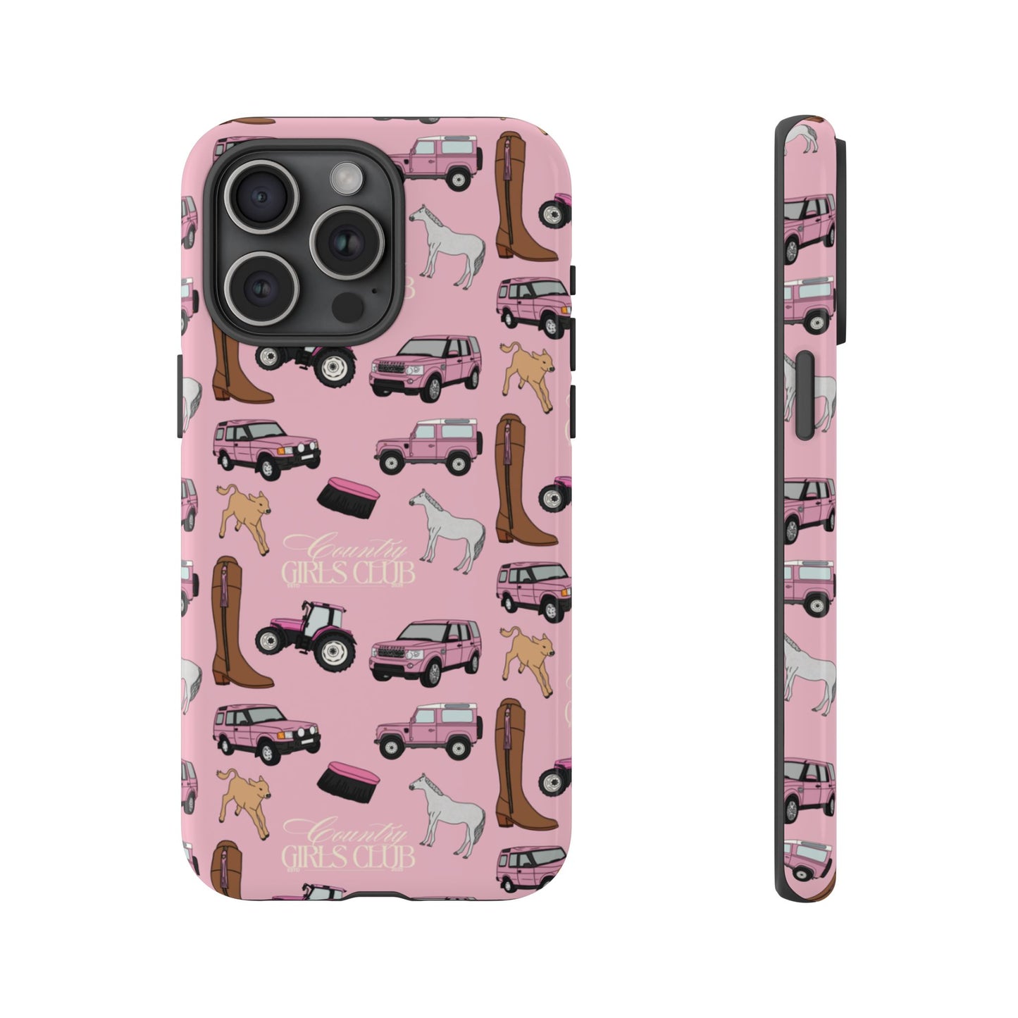 Pink Country Girls Club Case