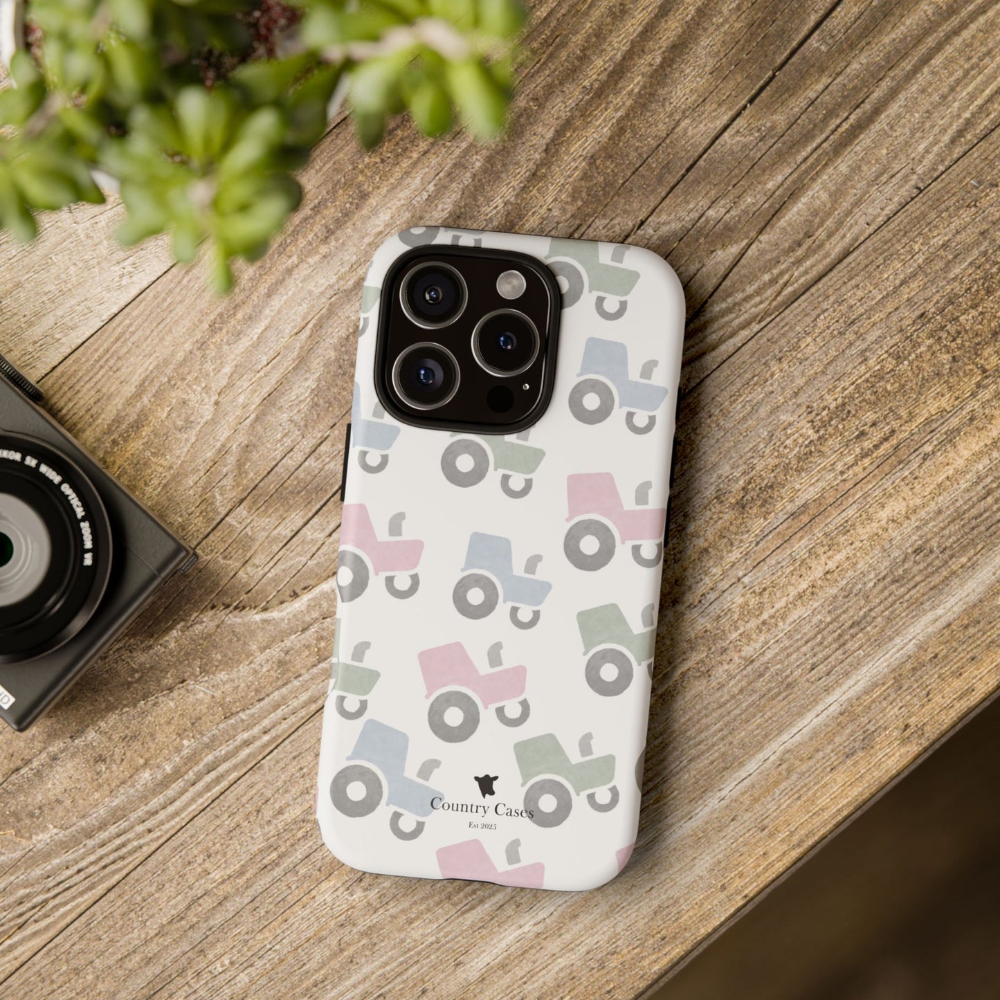 Pastel Tractor Case